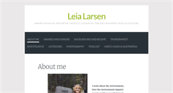 Desktop Screenshot of leialarsen.com